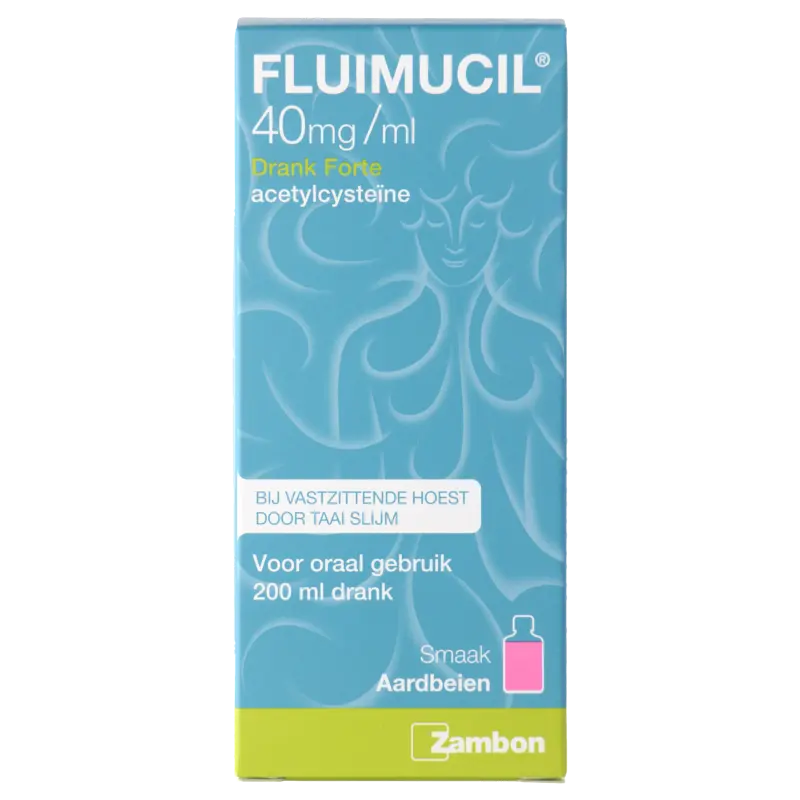 Fluimucil 40 mg/ml drank forte