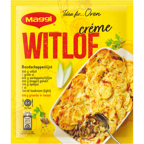 Maggi Ovenschotel witlof cremesaus
