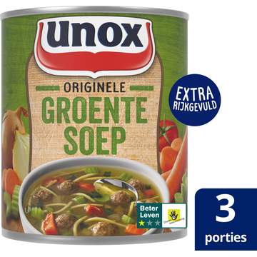 Unox Soep In Blik Originele Groente 800 ml
