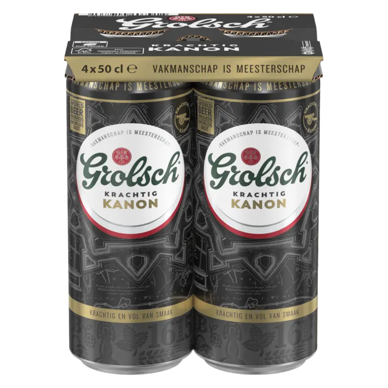 Grolsch Krachtig kanon speciaalbier 4-pack