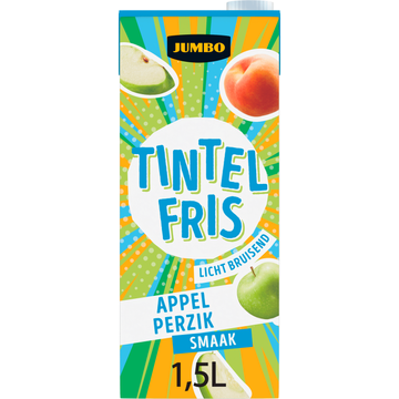 Jumbo Tintelfris Appel-Perzik 1,5L