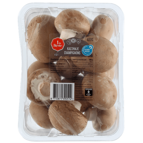 1 de Beste Kastanje champignons middel