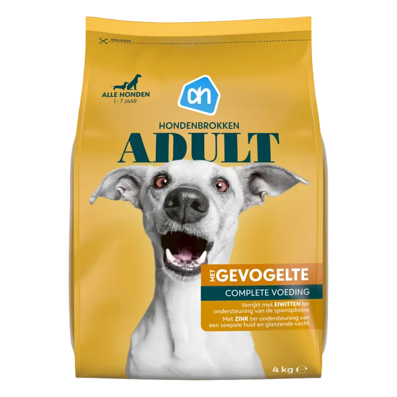 AH Hondenbrokken adult met gevogelte