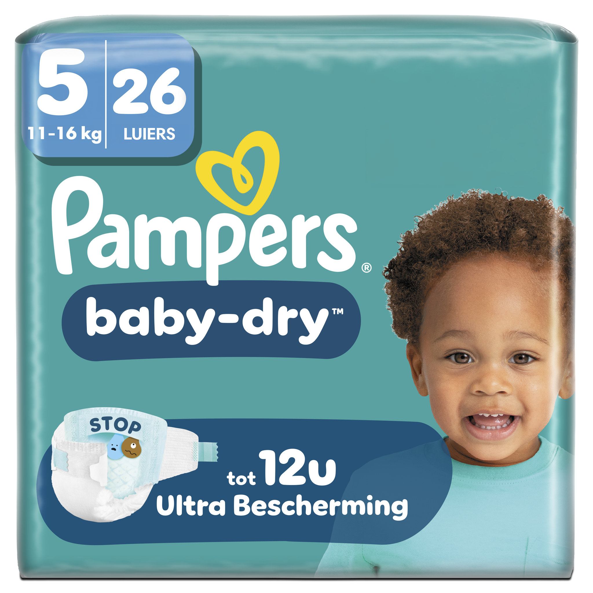 Pampers Baby Dry Luiers Maat 5 11-16 kg 26 stuks