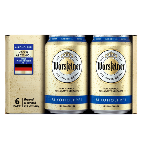 Warsteiner Pilsener alcoholvrij 6x33 cl
