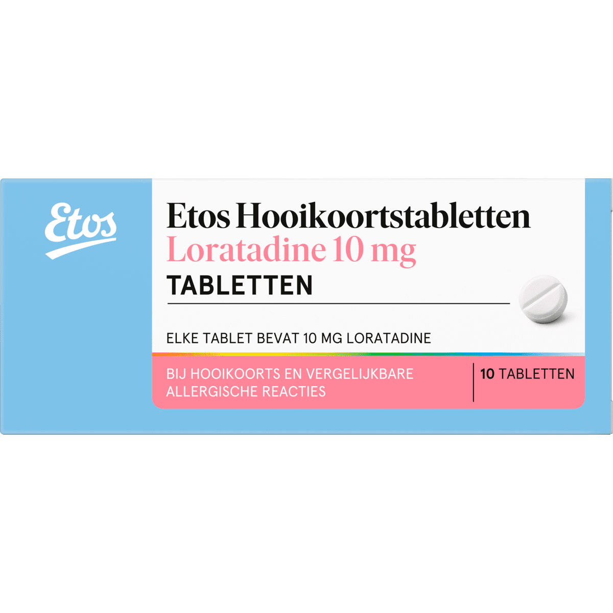 Etos Hooikoorts Loratadine 10 MG Tabletten 10 stuks
