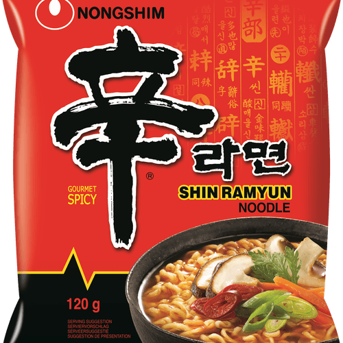 NongShim Noedels shin ramyun hot