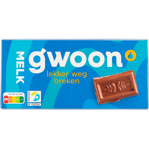 G'woon Chocoladereep melk