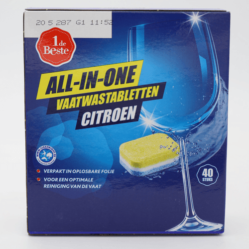 1 de Beste Vaatwastabletten citroen