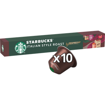 Starbucks by Nespresso Italian Style Roast 10 Stuks 56 g