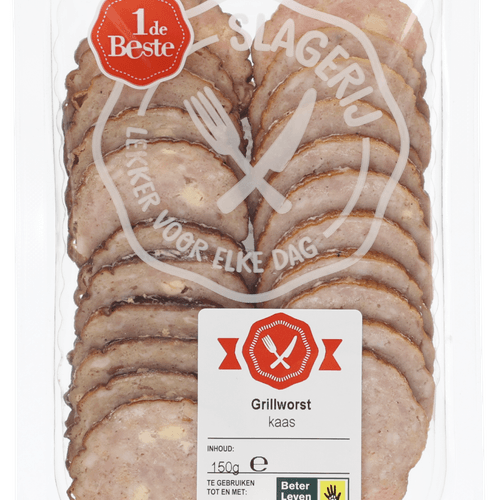 1 de Beste Grillworst kaas