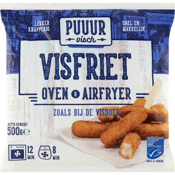 Puuur Visch Visfriet Oven & Airfryer 500 g