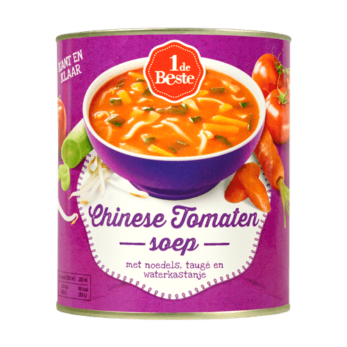 1 de Beste Chinese tomatensoep