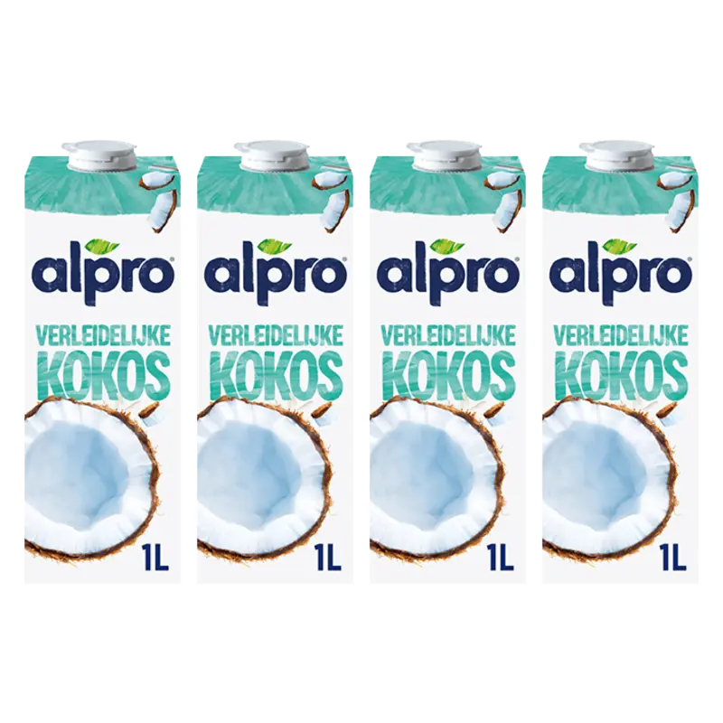 Alpro Kokosnootdrink original 4-pack