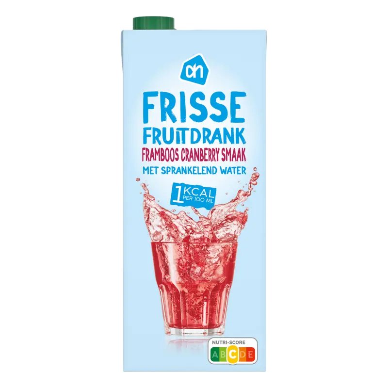 AH Frisse fruitdrank framboos cranberry