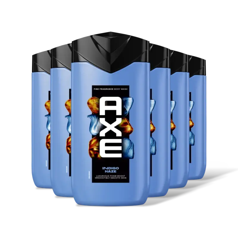 Axe Indigo haze showergel 6-pack