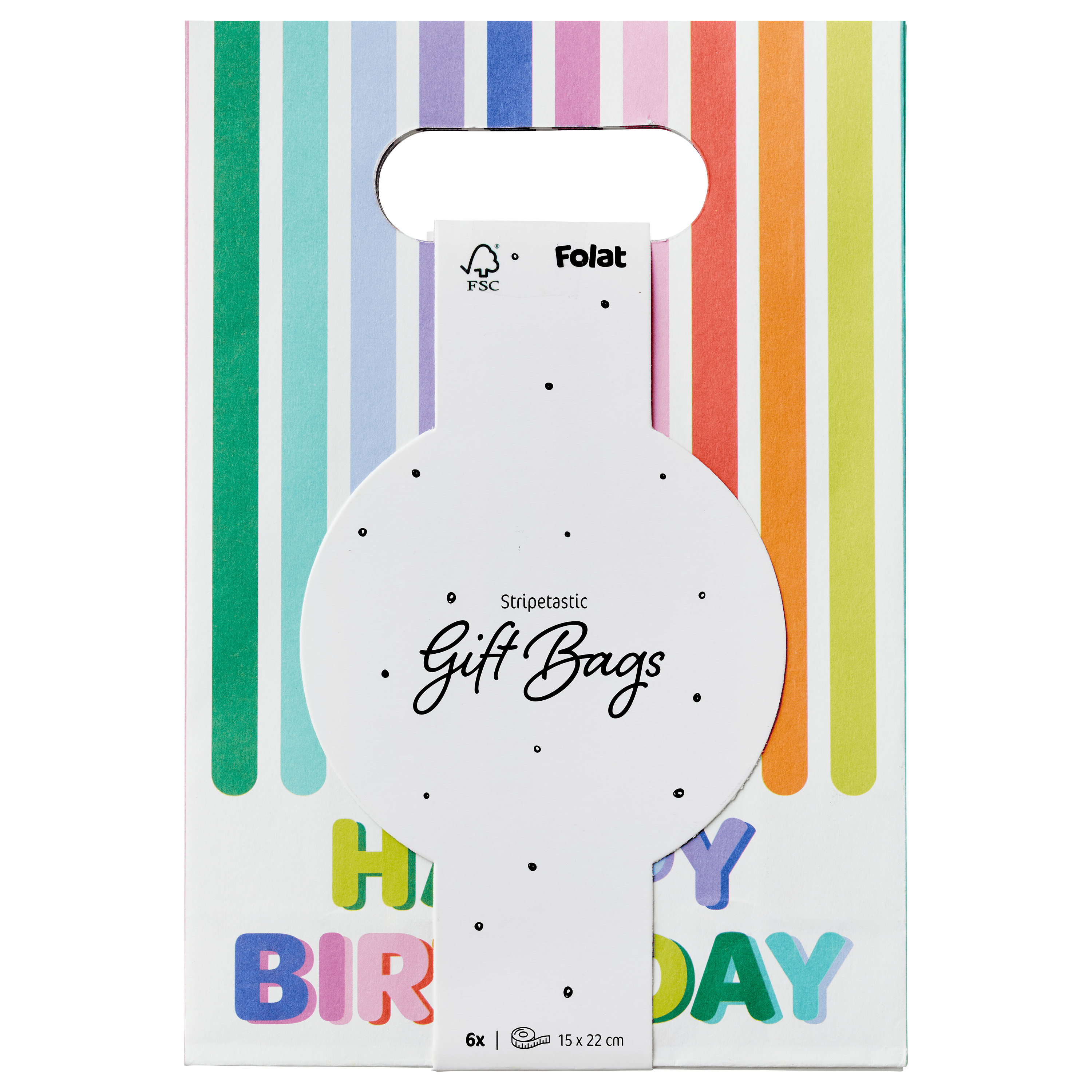 Folat Geschenktasjes - Stripetastic