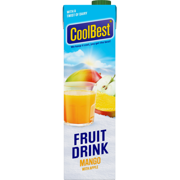 CoolBest FruitDrink Mango 1 L