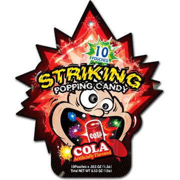 Striking Popping Candy Cola 15g