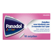 Panadol zetpil junior 125 mg
