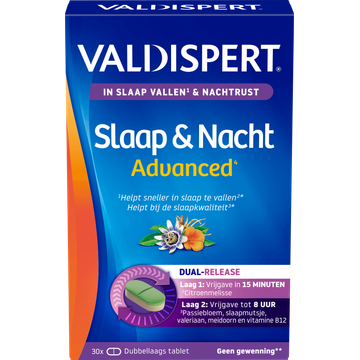 Valdispert Slaap&Nacht Advanced 30 Stuks