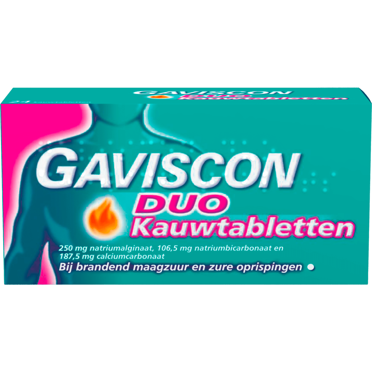 Gaviscon DUO Kauwtabletten Maagzuurremmer 48 stuks