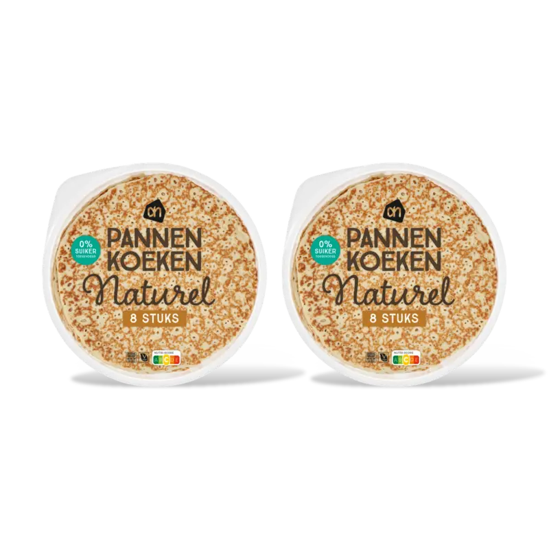 AH Pannenkoeken naturel 2-pack