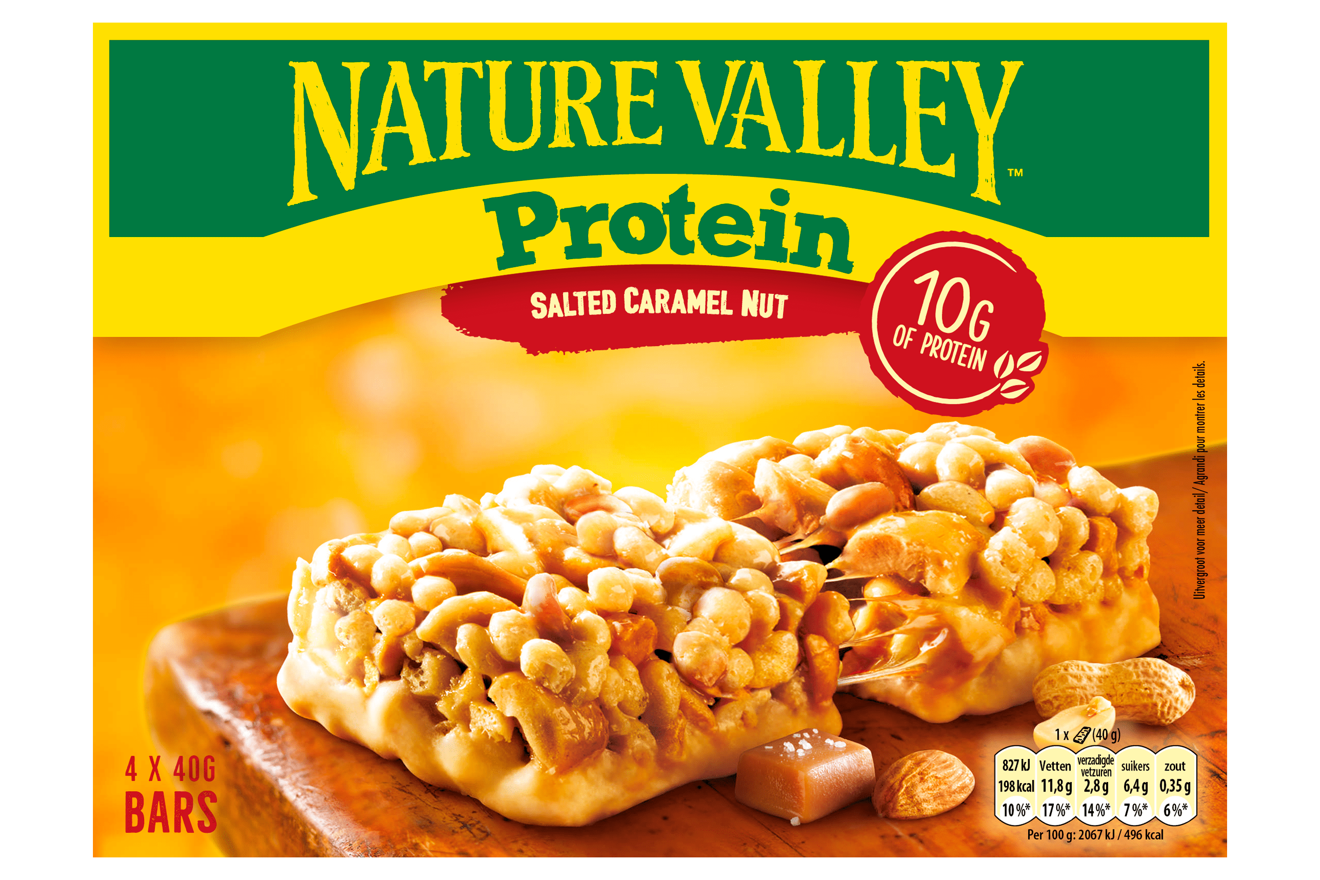 Nature Valley Protein salted caramel nut repen