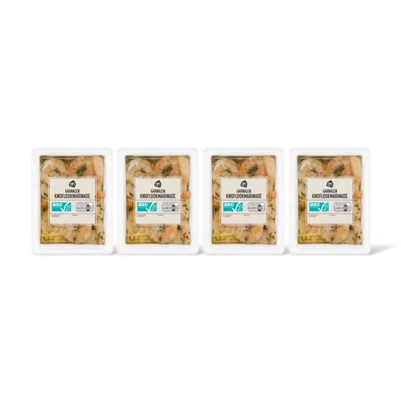 AH Garnalen knoflookmarinade 4-pack