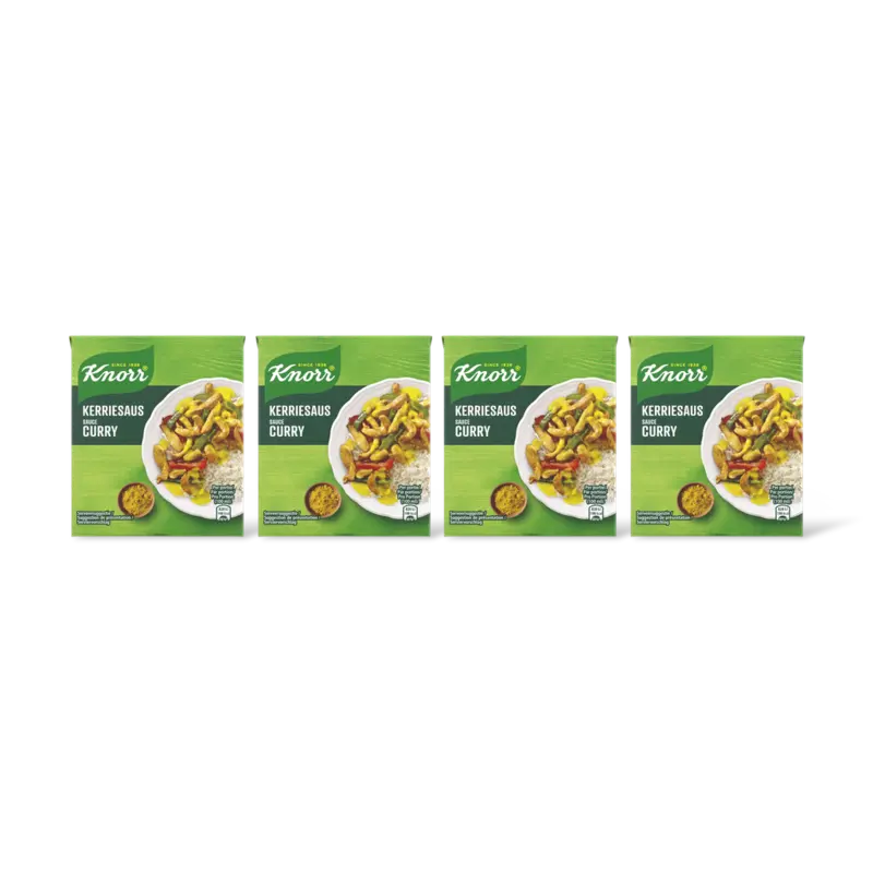 Knorr Kerriesaus 4-pack