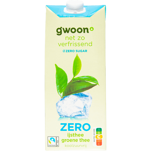 G'woon Ijsthee zero groene thee