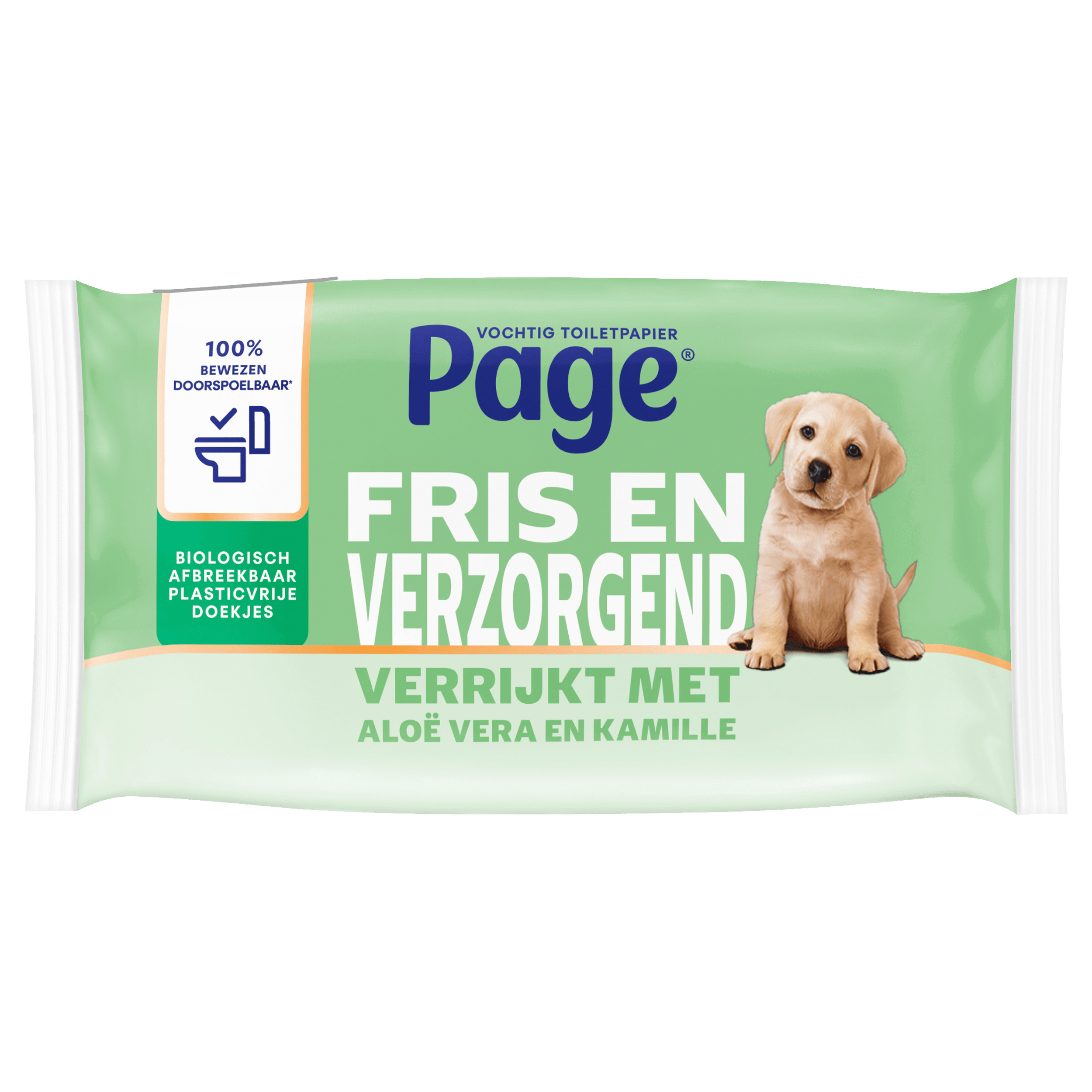 Page Aloë vera vochtig toiletpapier