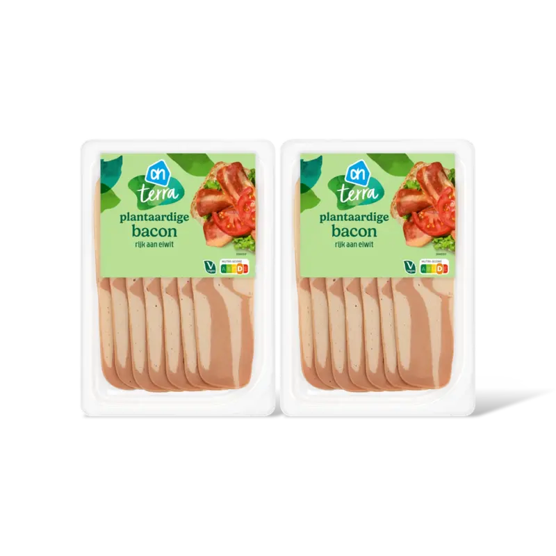 AH Terra Plantaardige bacon 2-pack