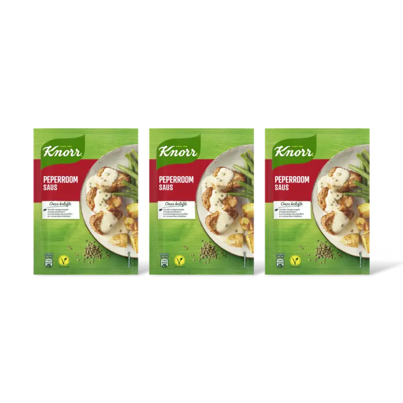 Knorr Mix peperroomsaus 3-pack