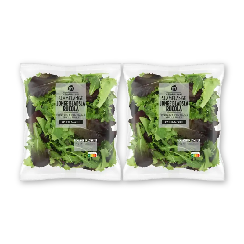 AH Jonge bladsla rucola kleinverpakking 2pk