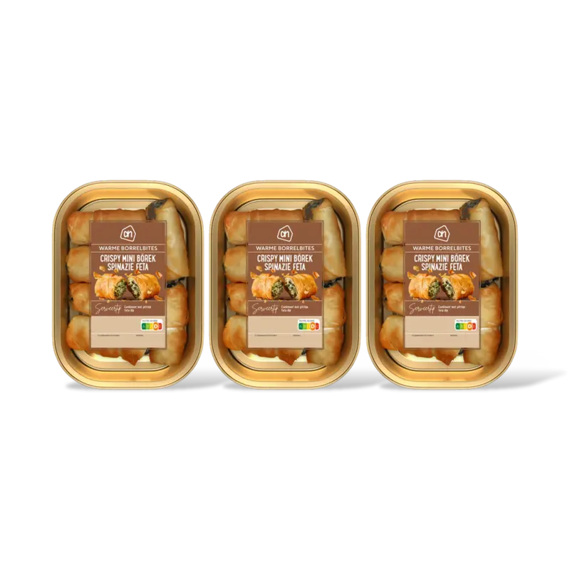 AH Crispy mini borek spinazie feta 3-pack