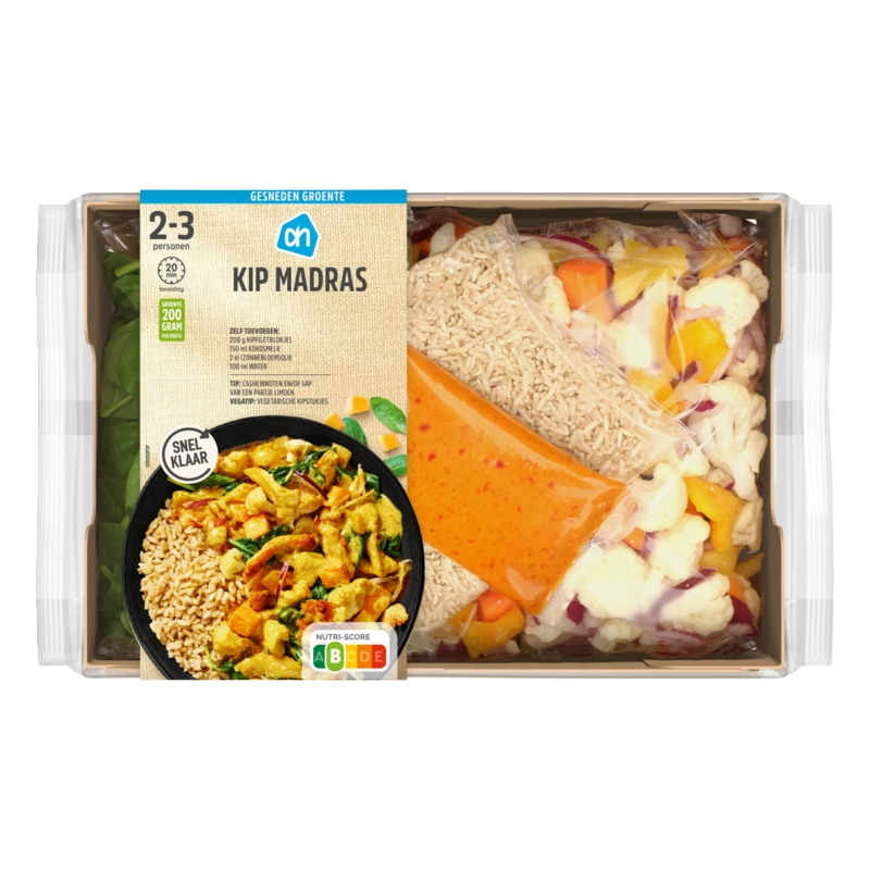 AH Gesneden verspakket kip madras