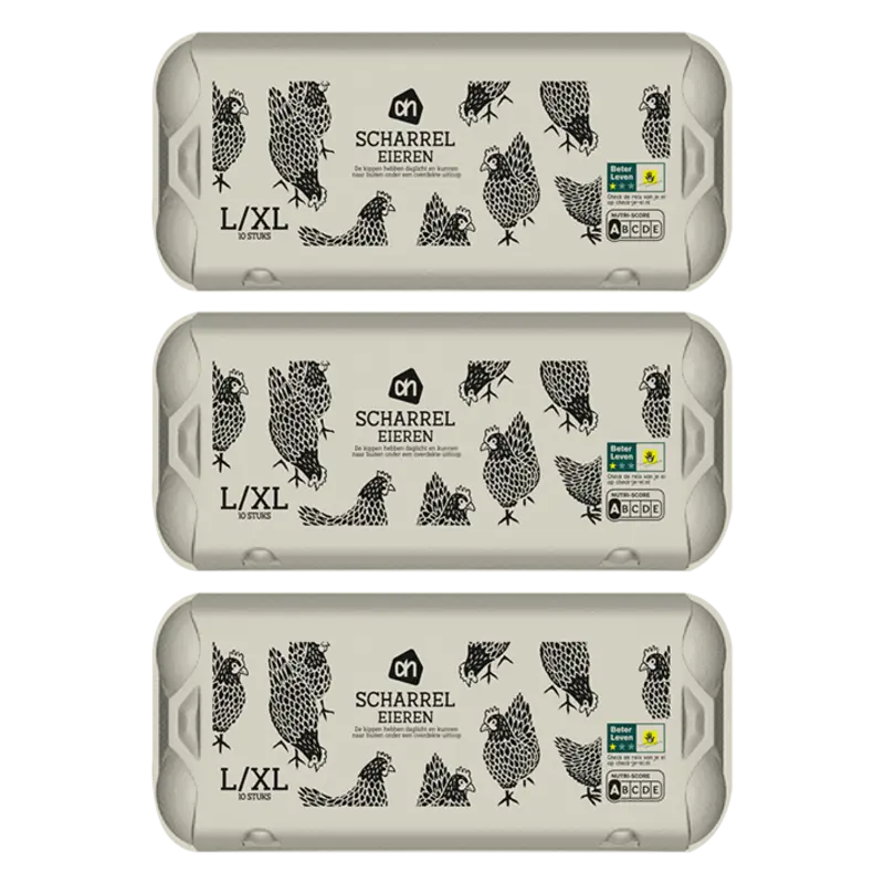 AH Verse scharreleieren L/XL 3-pack