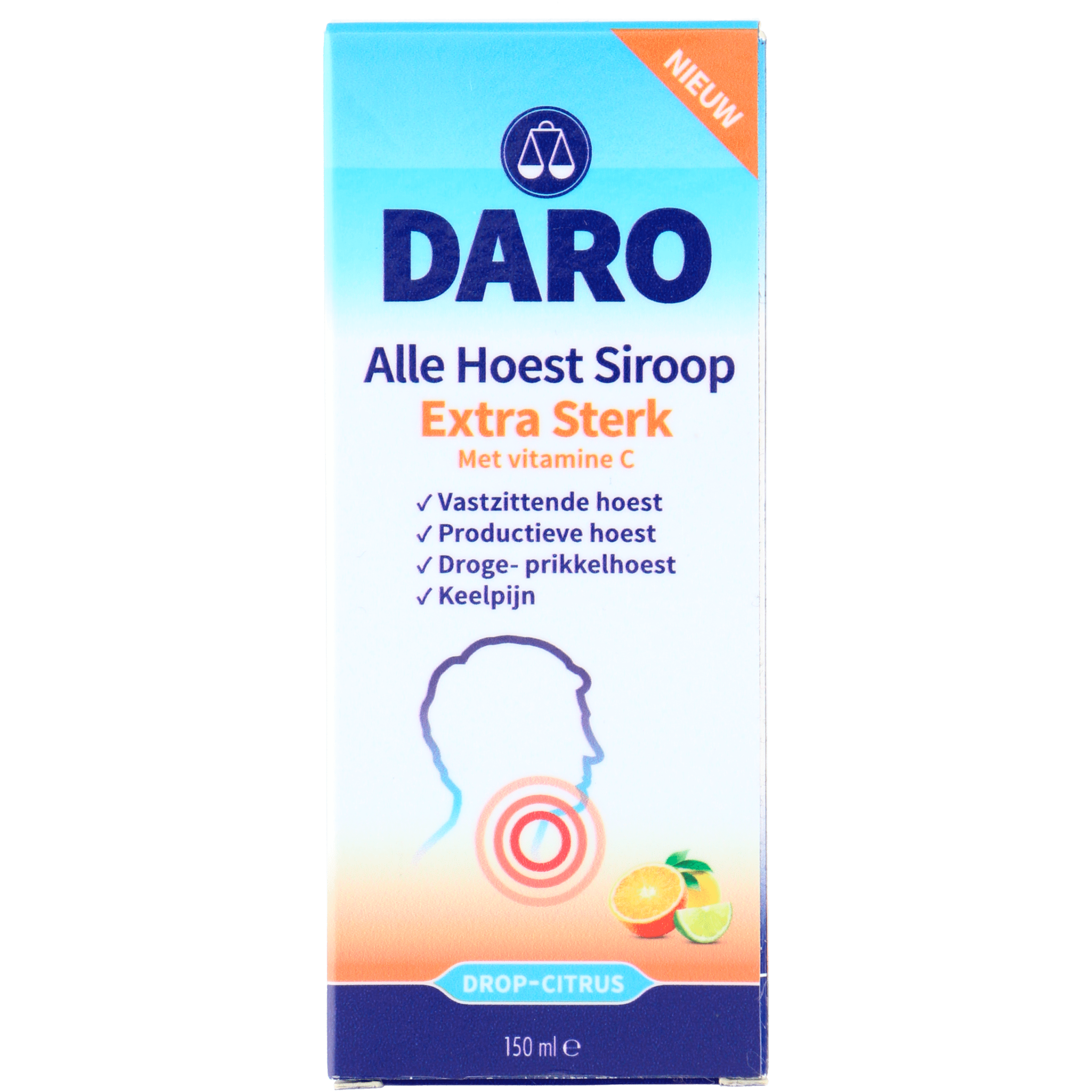Daro Alle hoest extra sterk vitC