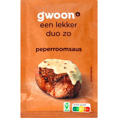 G'woon Mix voor peper-roomsaus