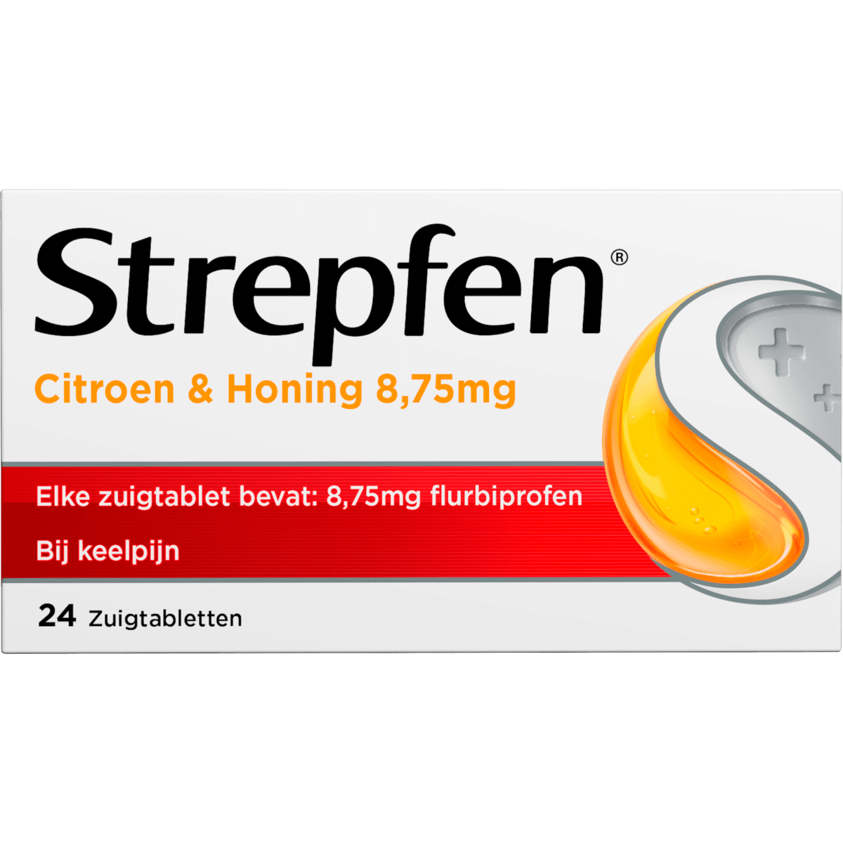 Strepfen Citroen & Honing 8,75 MG Zuigtabletten 24 Stuks