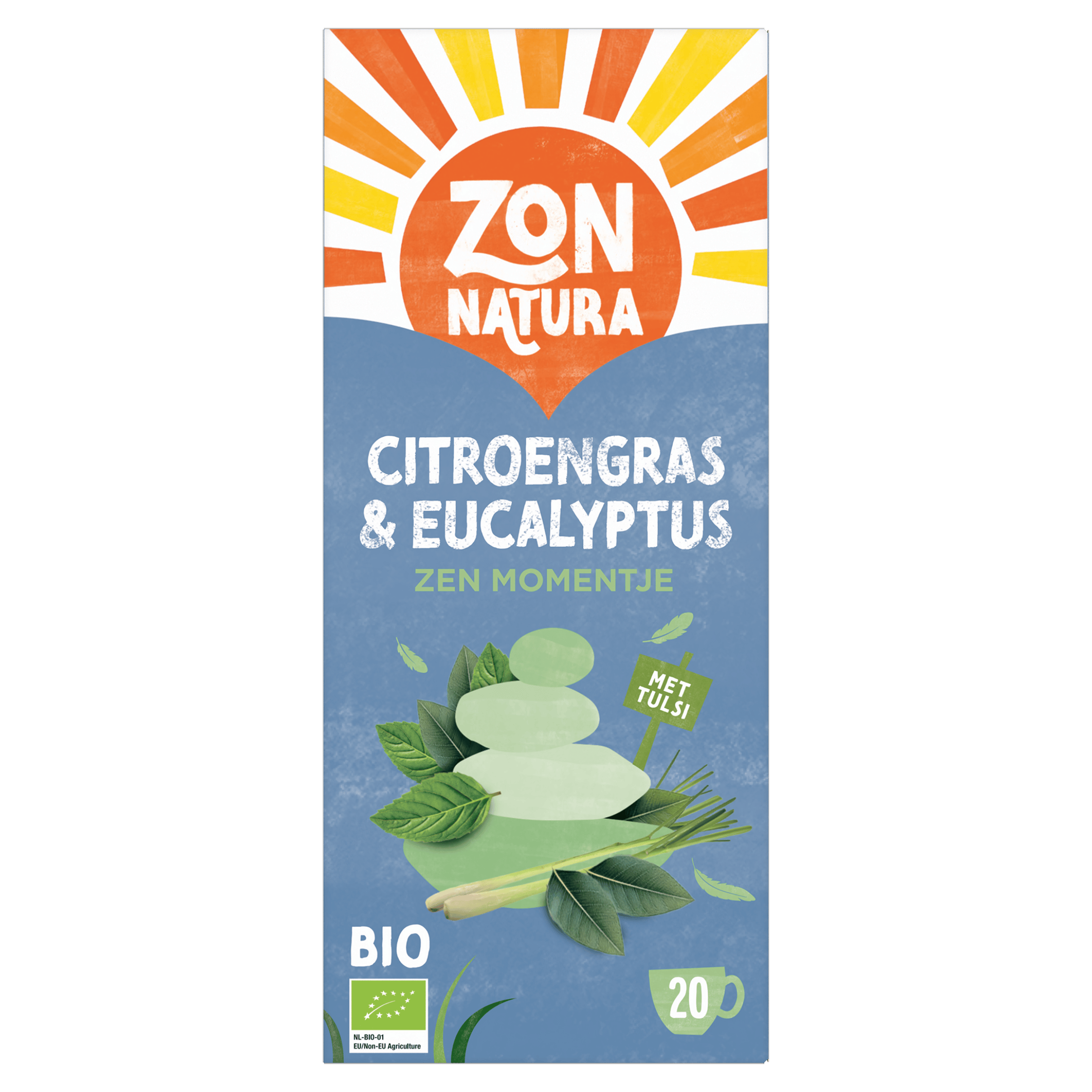Zonnatura Citroengras & Eucalyptus Momentje Rust