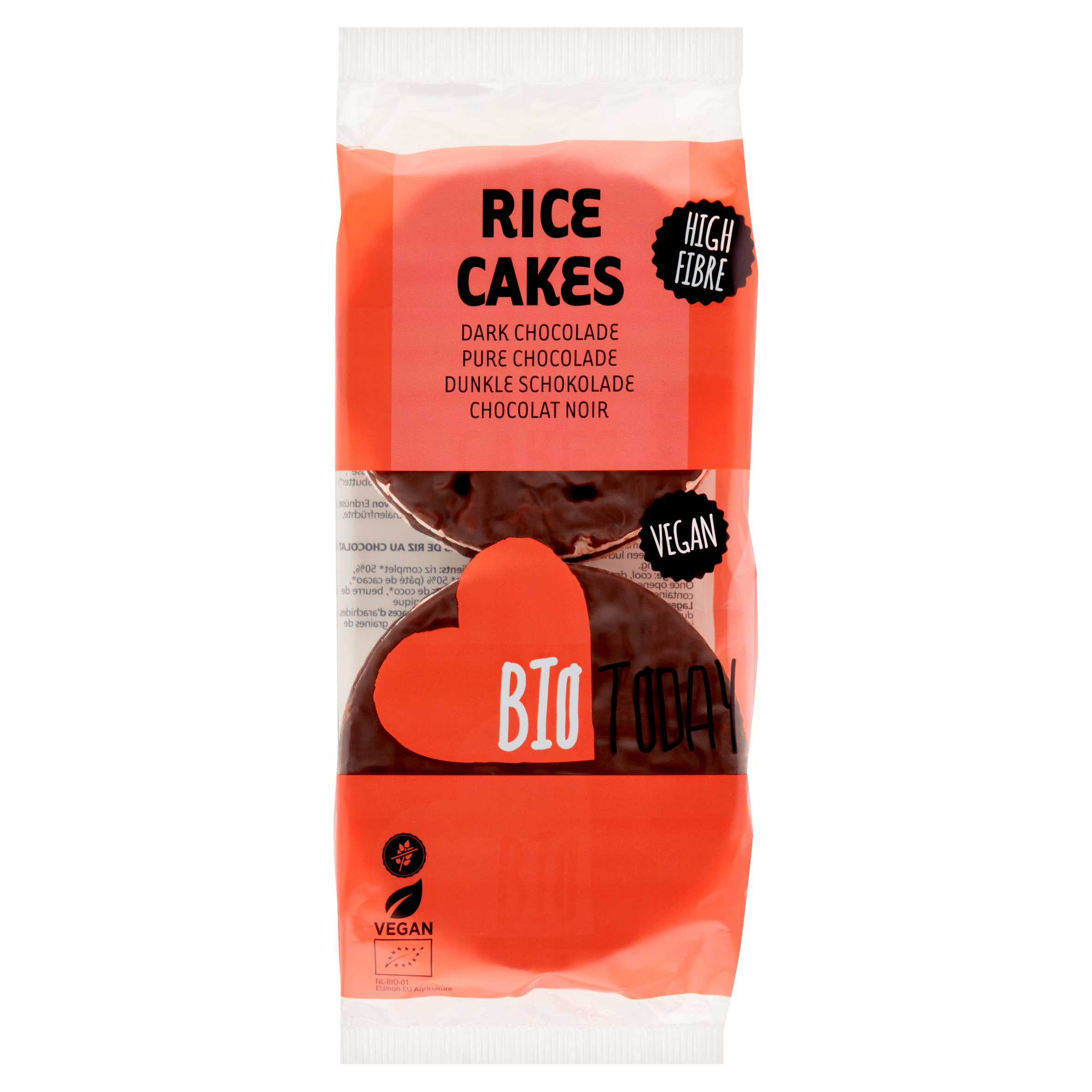 BioToday Vegan ricecakes chocolate bio