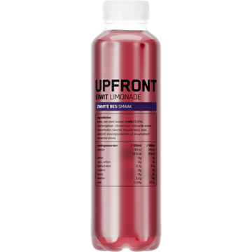 Upfront Eiwit Limonade Zwarte Bes 500ml