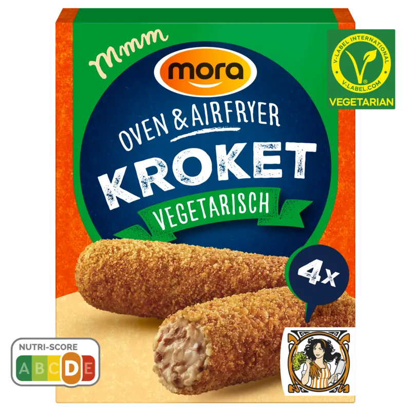 Mora Vegetarische draadjesvlees kroketten