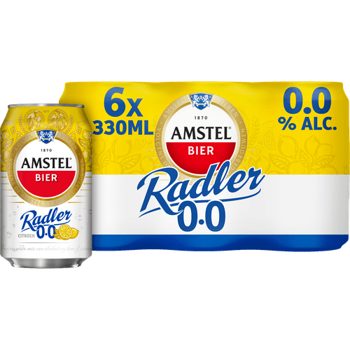 Amstel Radler alcoholvrij citroen 6x33 cl