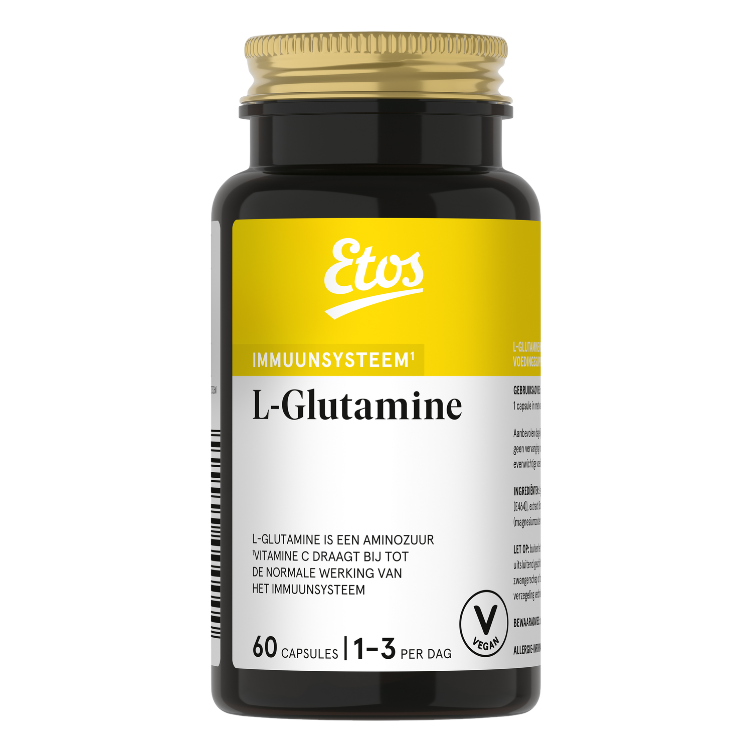 Etos L-Glutamine Complex 60 Stuks