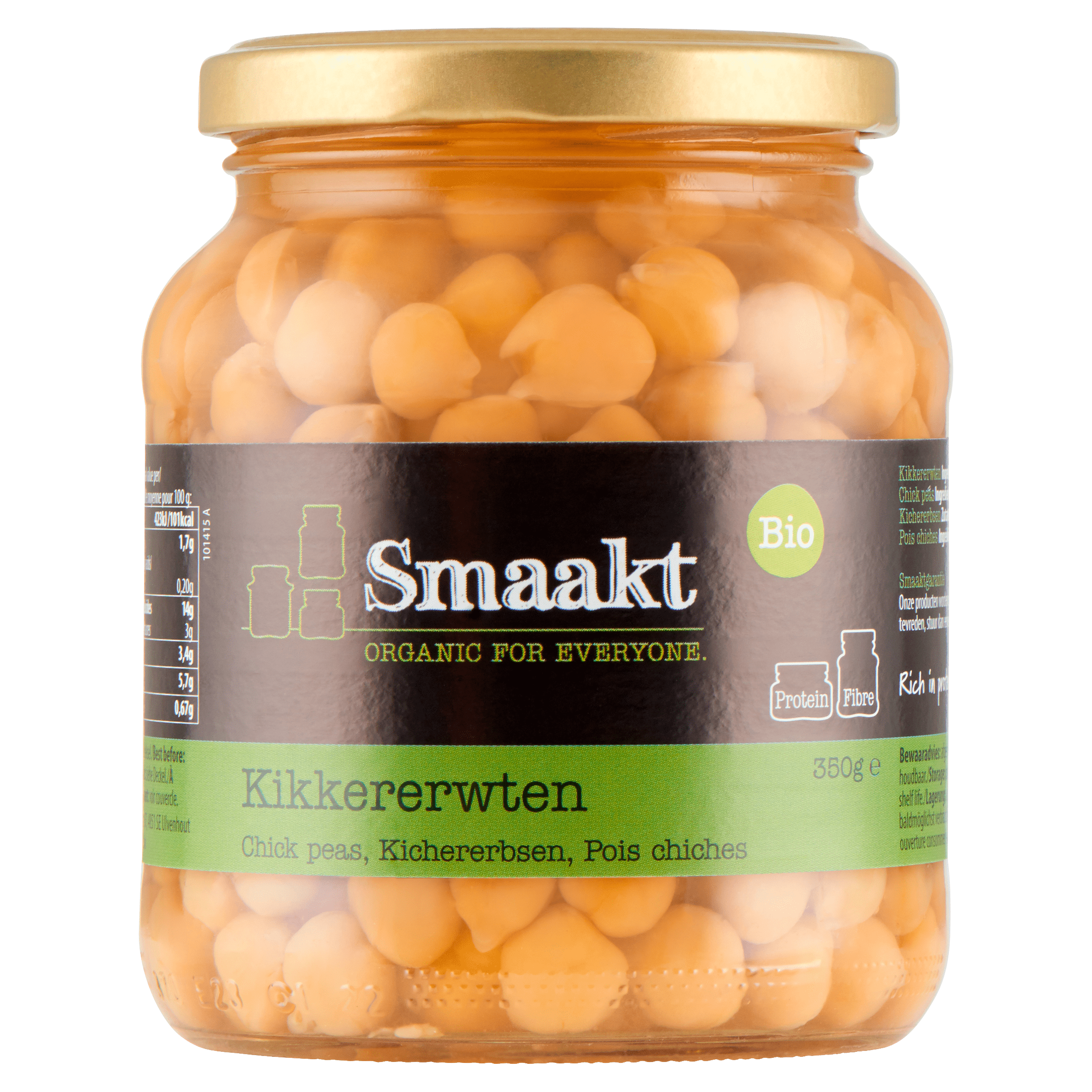 Smaakt Kikkererwten bio