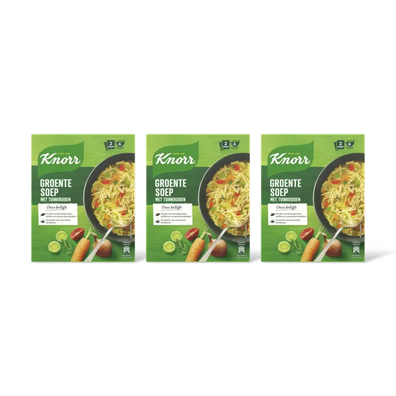 Knorr Mix voor groentesoep 3-pack