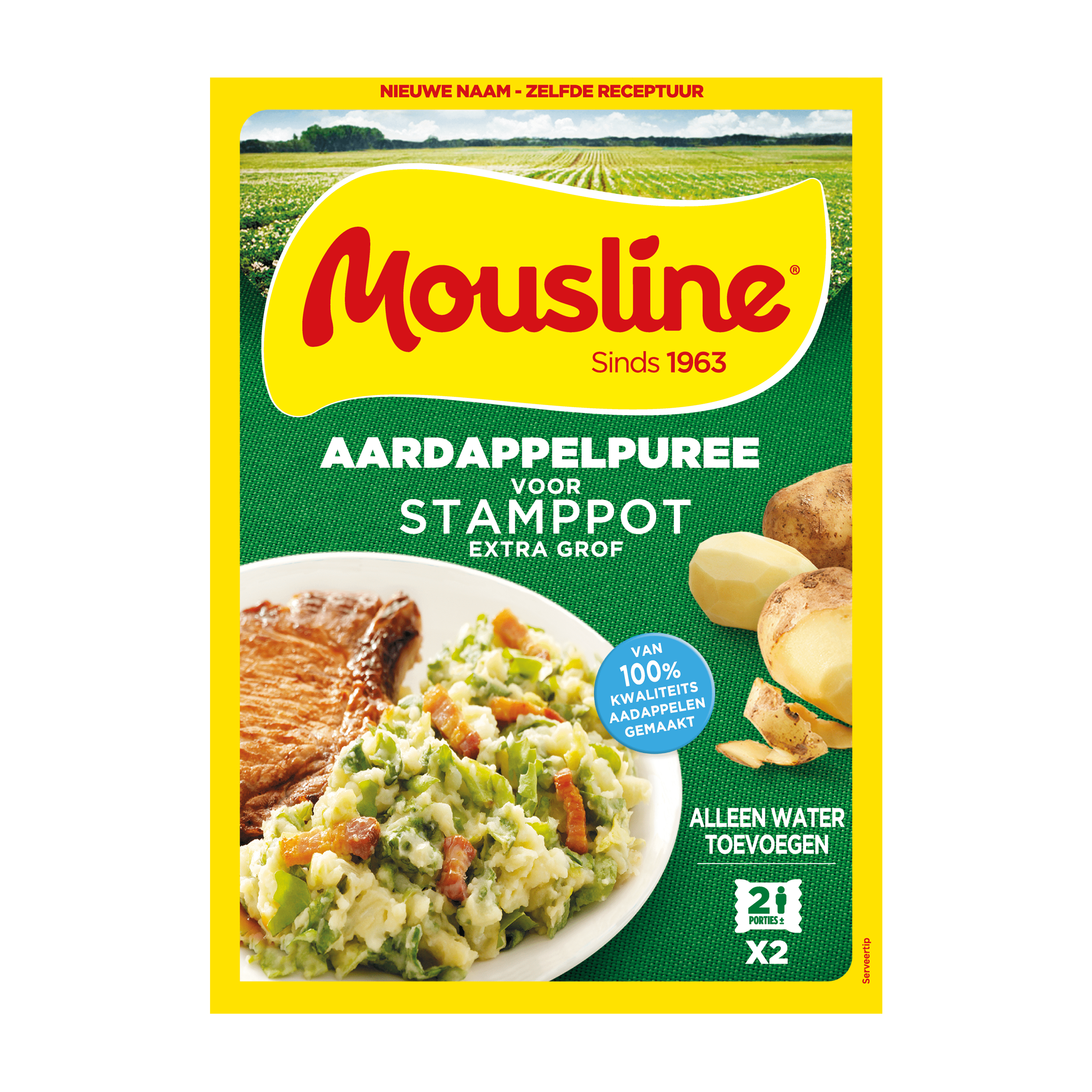 Mousline Aardappelpuree voor Stamppot